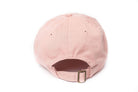 Pink baseball cap on a white background