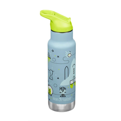 12oz Classic Kid's Insulated Water Bottle with Flip Seal Sport Cap by Klean Kanteen