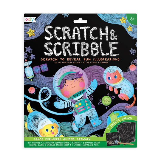 Scratch & Scribble - Outer Space Explorers by OOLY