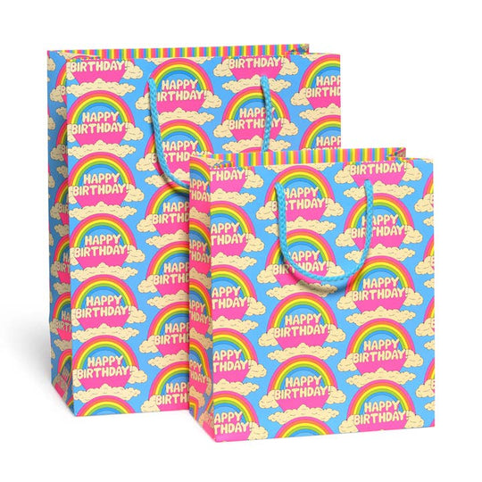 All Over Rainbows Gift Bag by Red Cap Cards