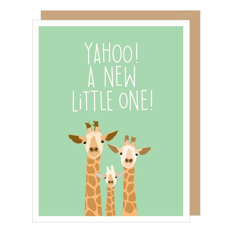 Giraffe New Little One Card by Apartment 2 Cards