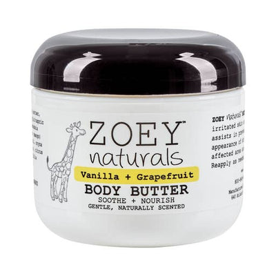 Vanilla Grapefruit Body Butter by Zoey Naturals