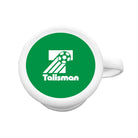 White product with green circular logo featuring the word 'Talisman' on a white background