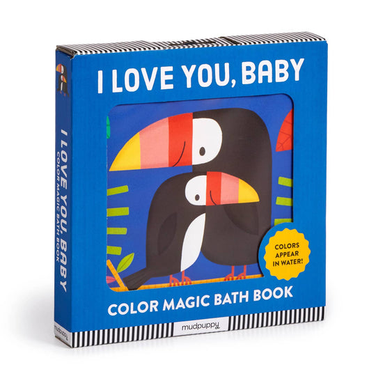 Color Magic Bath Book - I Love You, Baby