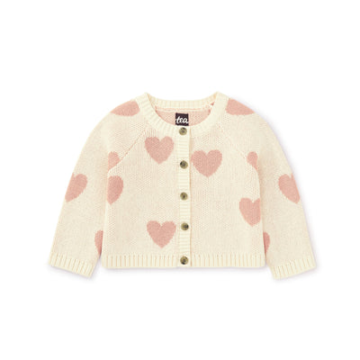 Iconic Baby Cardigan - Full of Heart by Tea Collection FINAL SALE