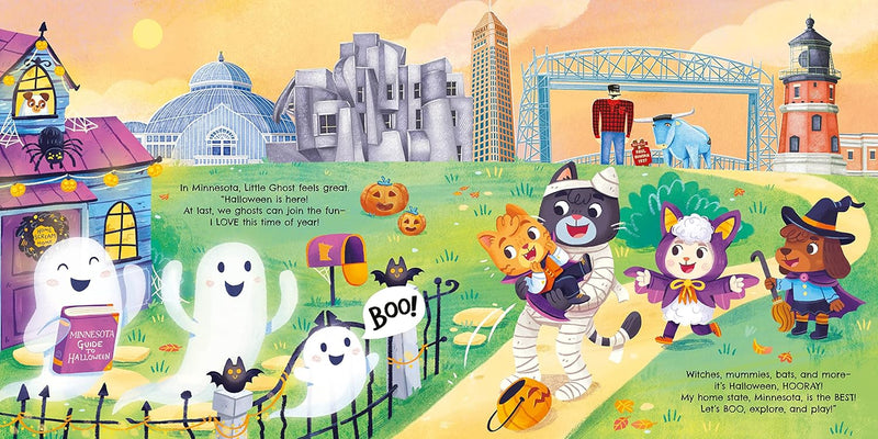 A Haunted Ghost Tour In Minnesota - Board Book