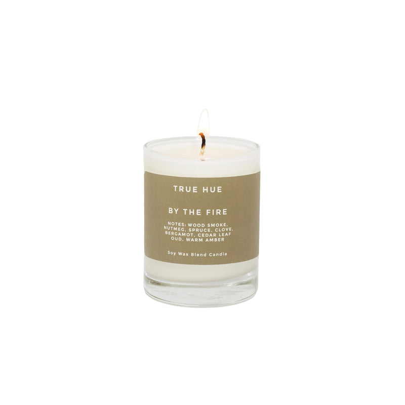 By The Fire Mini Candle by True Hue