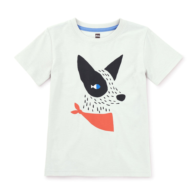Dog Graphic Tee - Vapor by Tea Collection