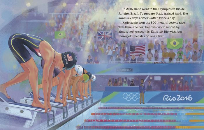 Katie Ledecky: A Little Golden Book Biography - Hardcover