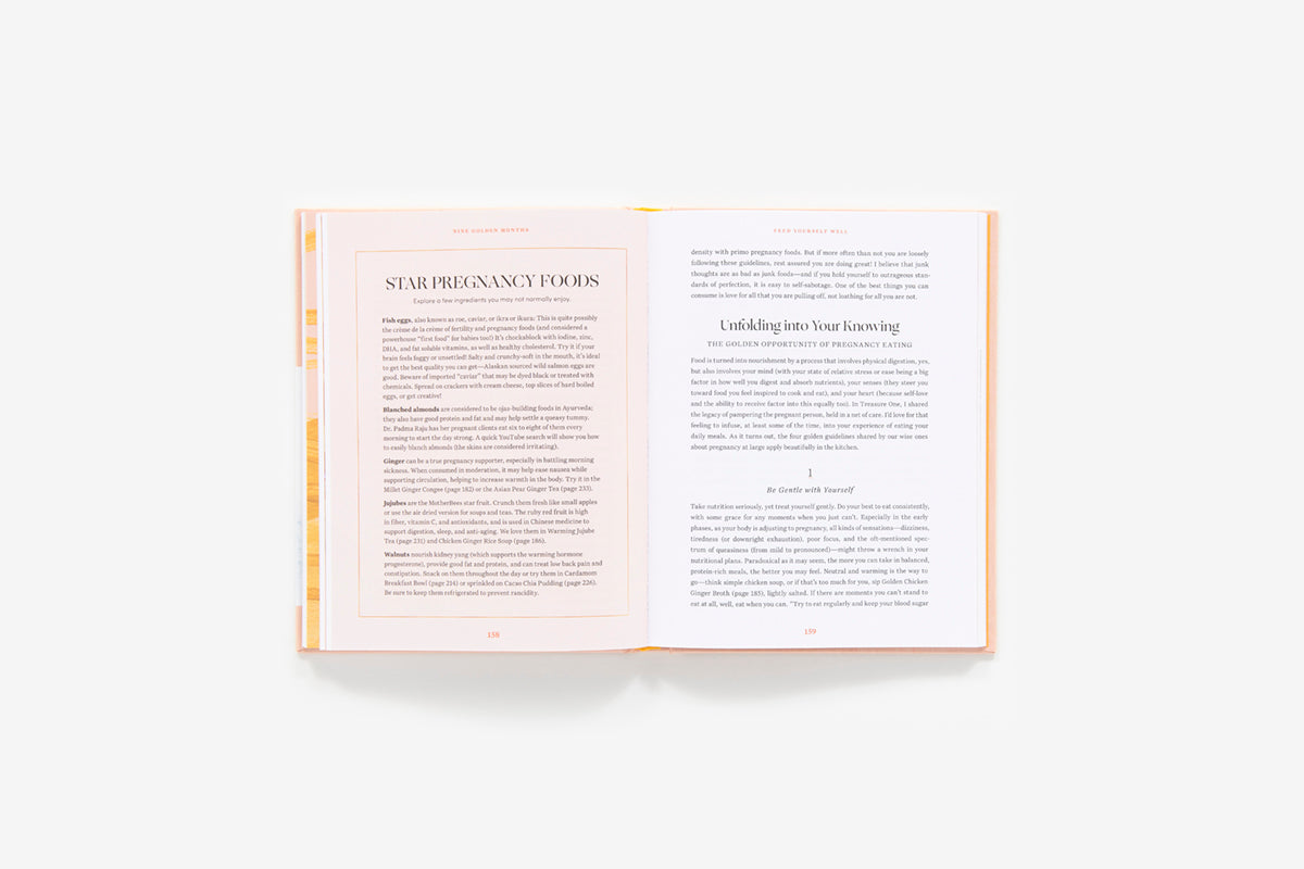 Open book on a white background