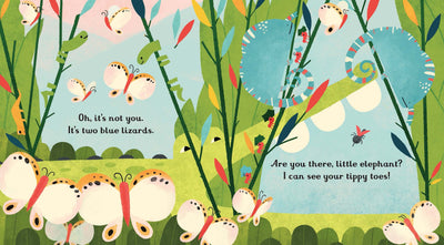 Are You There Little Elephant? - Board Book by Usborne Books