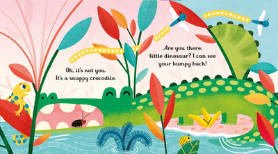 Are You There Little Dinosaur? - Board Book by Usborne Books
