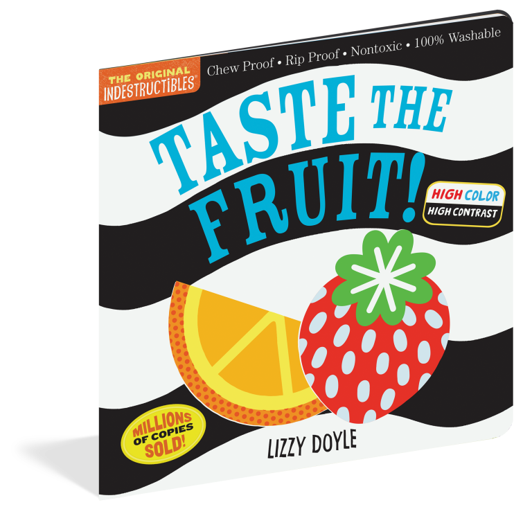 Indestructibles High Contrast Book - Taste the Fruit