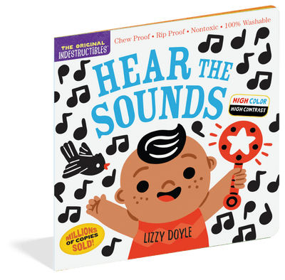 Indestructibles High Contrast Book - Hear the Sounds