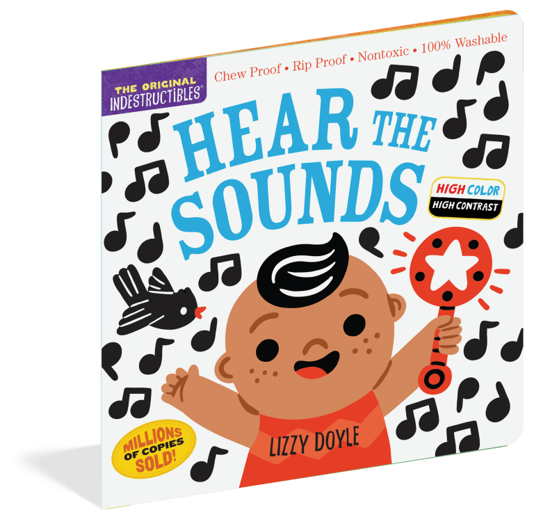 Indestructibles High Contrast Book - Hear the Sounds