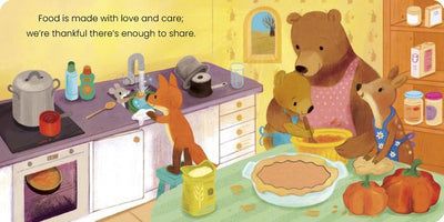 Thanksgiving Friends - Board Book