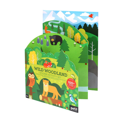 Wild Woodland Sticker Activity Set by Petit Collage