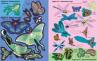 Two children's coloring books with butterfly designs on a white background
