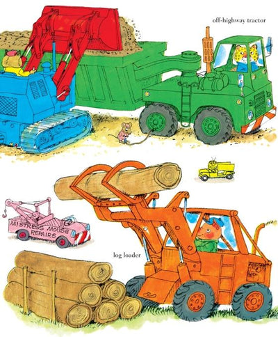 Richard Scarry's Busy Busy Construction Site - Board Book