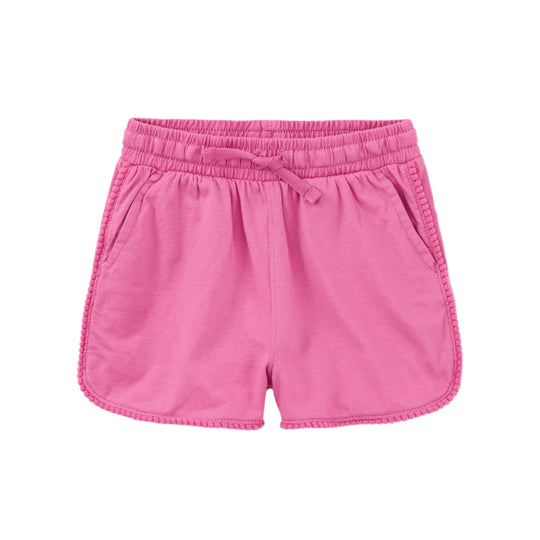 Pom-Pom Gym Shorts - Carousel Pink by Tea Collection - FINAL SALE