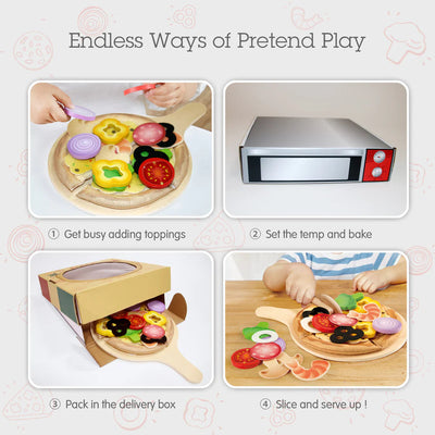 Perfect Pizza Play Set by Hape