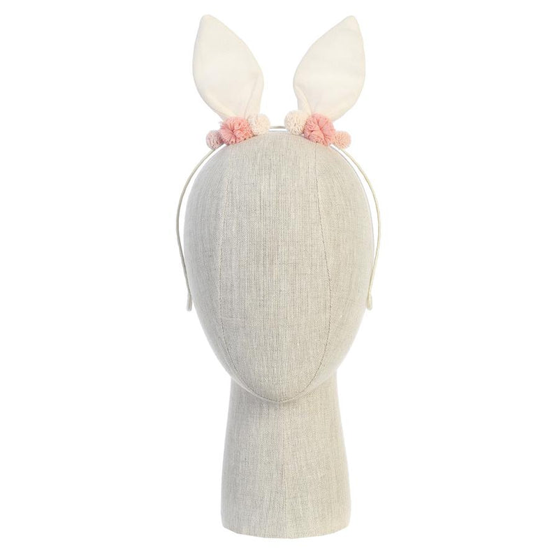 Bunny Ear Pom Pom Headband by Dear Ellie