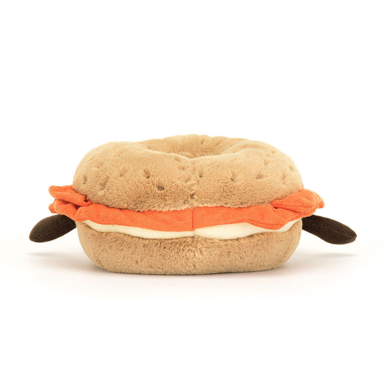  Amuseables Bagel ぬいぐるみ ベーグル パン Amuseables Bagel by Jellycat – Pacifier Kids Boutique