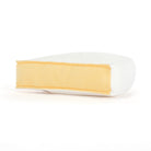 White rectangular object with a yellow strip on a white background