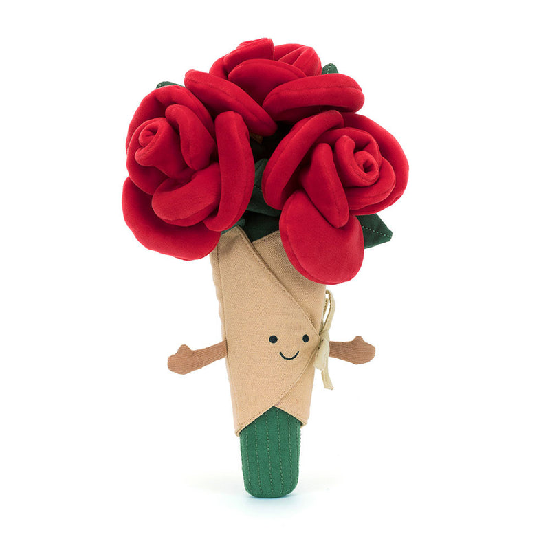 Amuseables Rose Bouquet - 11.75 Inch by Jellycat