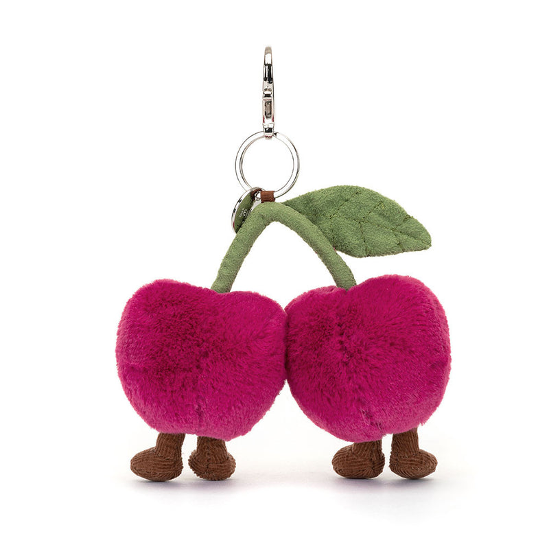 Amuseables Cherries Bag Charm by Jellycat