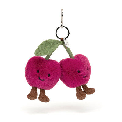 Amuseables Cherries Bag Charm by Jellycat