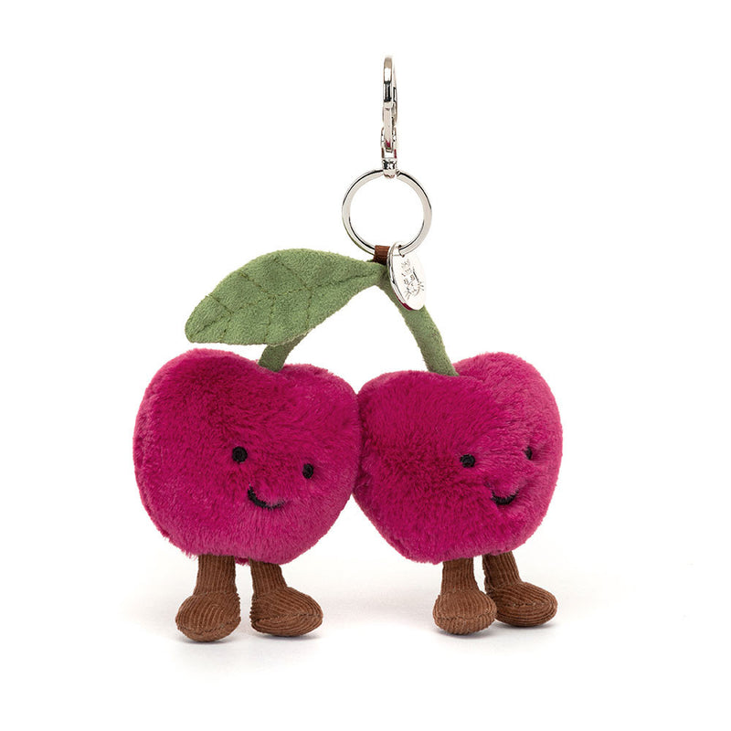 Amuseables Cherries Bag Charm by Jellycat