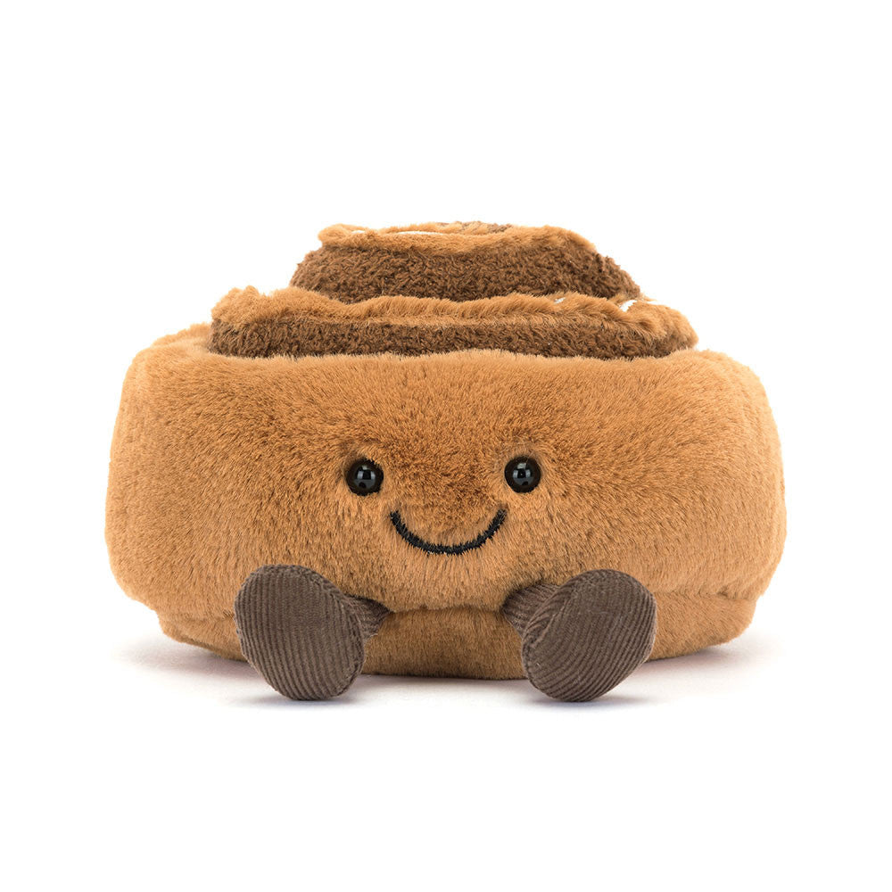 ジェリーキャット　Amuseables Cinnamon Bun パン Amuseables Cinnamon Bun by Jellycat – Pacifier Kids Boutique