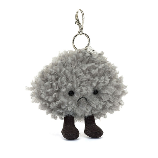 Amuseables Storm Cloud Bag Charm by Jellycat