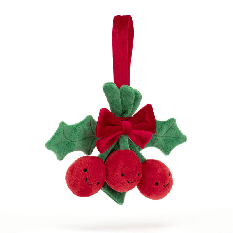 Amuseable Red Holly - 6 Inch by Jellycat