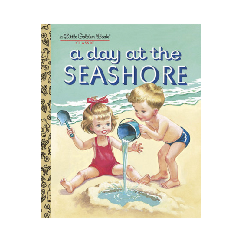 A Day at the Seashore - Little Golden Book