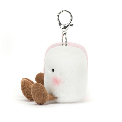 Amuseables Pair of Marshmallows Bag Charm by Jellycat