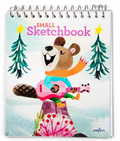 Small Sketchbook - Woodland Holiday by Eeboo FINAL SALE