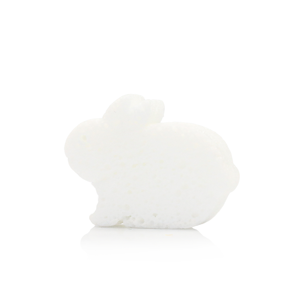 White ceramic vase on a white background