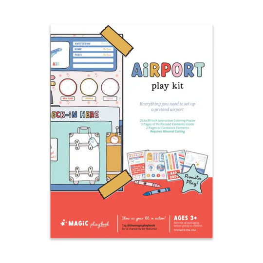 Airport Inspired Play Kit by MagicPlaybook