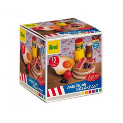 American Breakfast Wooden Play Food Set by Erzi