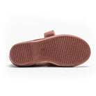Brown shoe sole on a white background