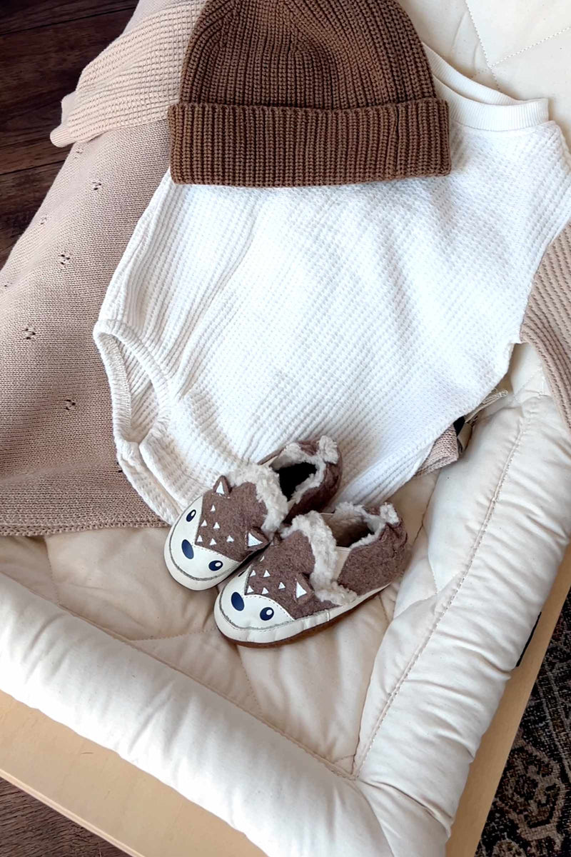 Brave Fox Soft Soles - Camel by Robeez