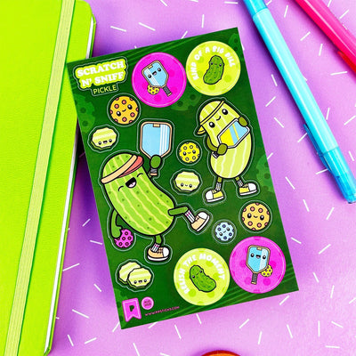 Big Dill Scratch 'n Sniff Stickers by Pipsticks