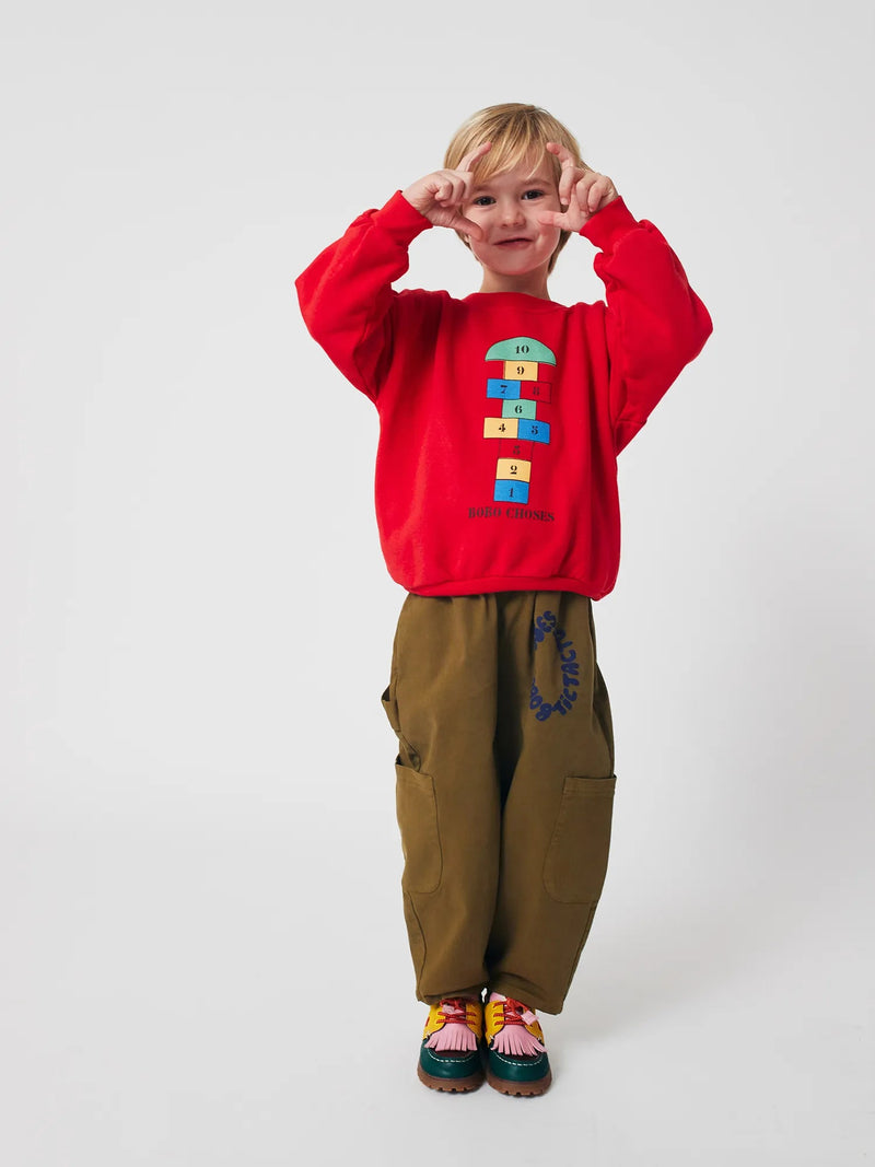 Hopscotch Sweatshirt by Bobo Choses - FINAL SALE