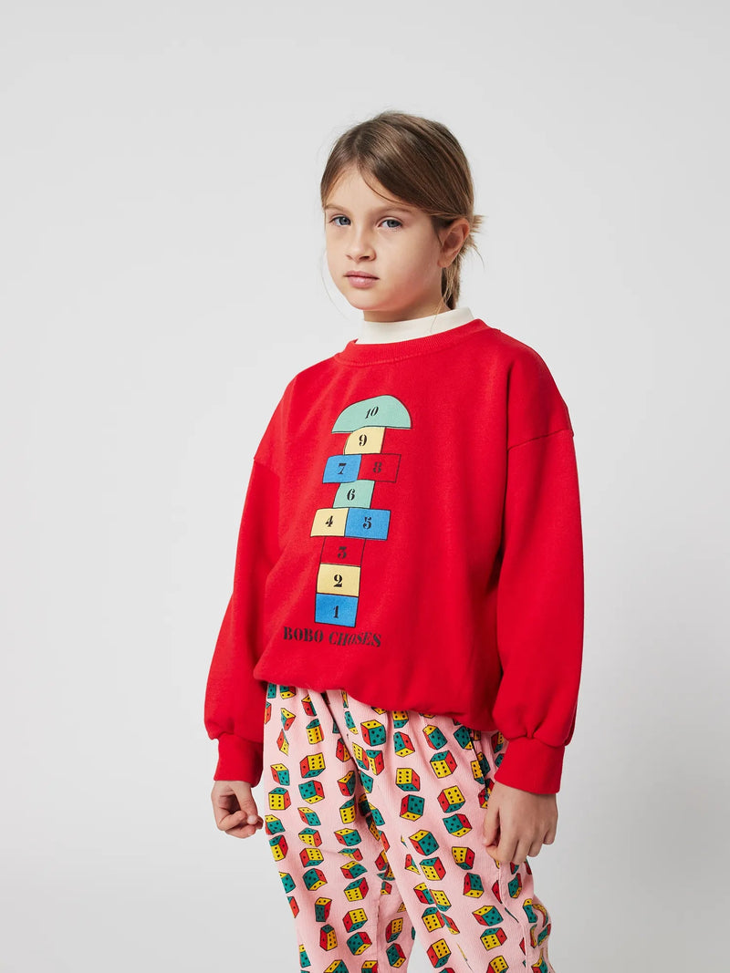 Hopscotch Sweatshirt by Bobo Choses - FINAL SALE