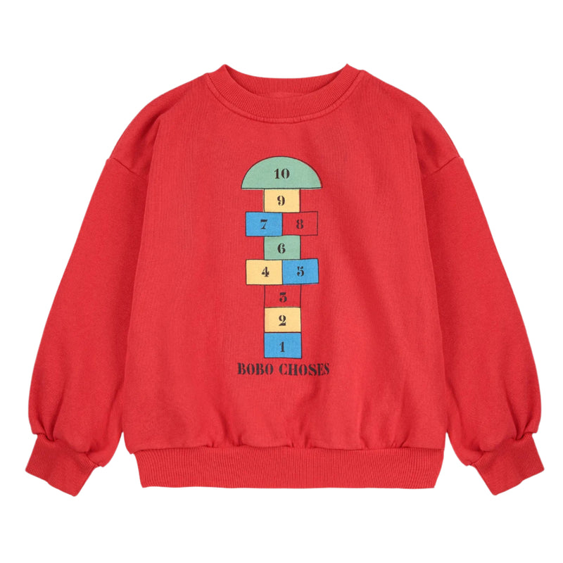 Hopscotch Sweatshirt by Bobo Choses - FINAL SALE