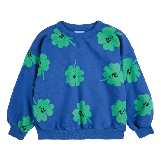 Lucky Clover All Over Sweatshirt by Bobo Choses - FINAL SALE