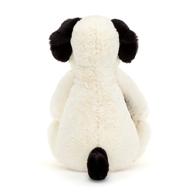 Bashful Black & Cream Puppy - Really Big 31 Inch by Jellycat