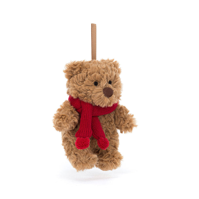 Bartholomew Bear Ornament - 5 Inch by Jellycat